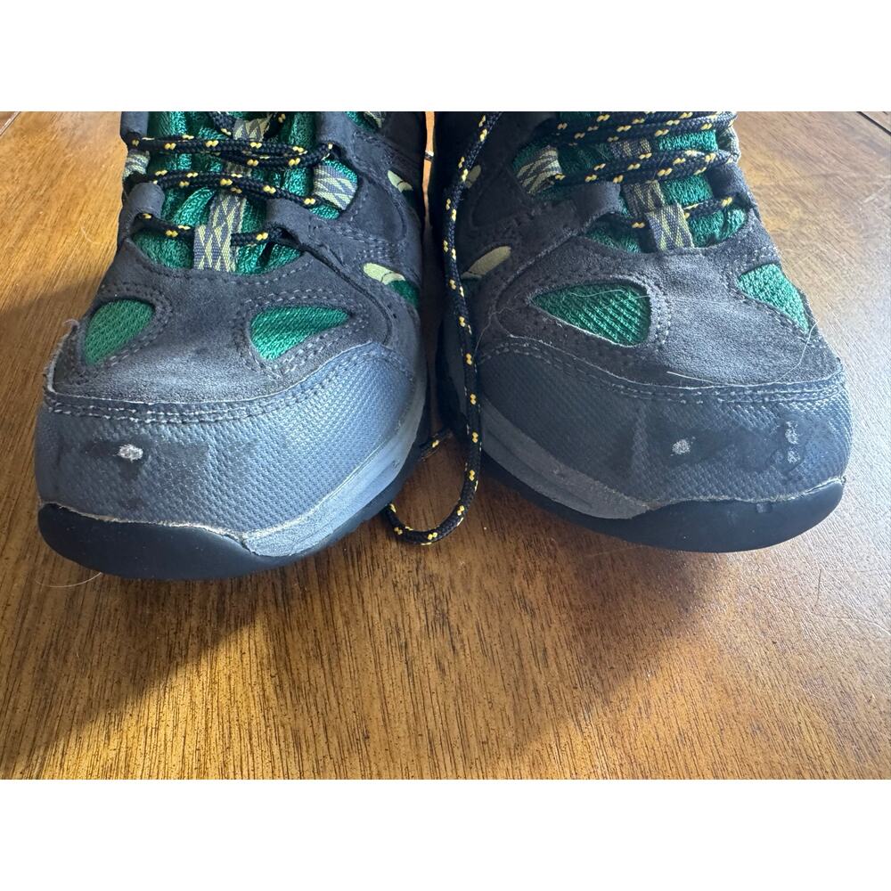 L.L. Bean Kids Hiking Boots Size 3 Green Black TEK 2.5 Waterproof - Picture 9 of 9